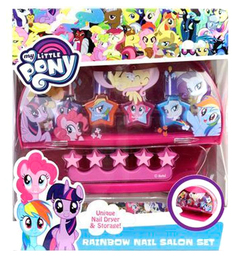 Игровой набор детской косметики Markwins My Little Pony Радуга 9806651 с сушкой лака