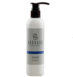 Непенящийся прозрачный гель для бритья Barbaro Shaving Gel Morion 200 мл