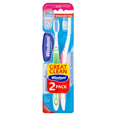 Набор зубных щеток Wisdom Regular Plus Soft 2 Pack 2 шт