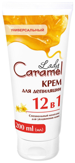 Крем для депиляции Lady Caramel 12в1 Универсальный 200 мл