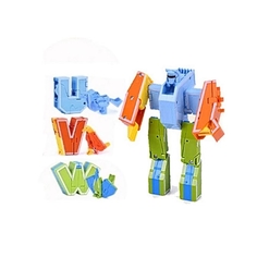 Робот-орлан 1 TOY Lingvo Zoo Зообот буквы английского алфавита Трансботы 3 буквы U V W