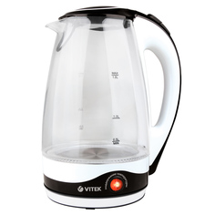 Чайник электрический Vitek VT-7027 BW White/Black