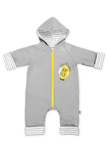 Комбинезон детский Сонный гномик Лимончелло Капитоний серый р.62