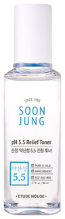 Тоник для лица Jumbo Etude House SoonJung pH 5,5 Relief 80 мл