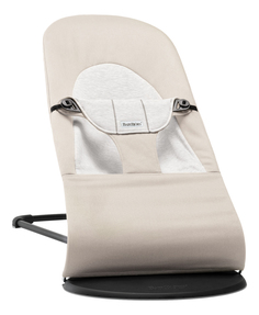 Шезлонг детский Balance Soft бежевый с серым Babybjörn 50,83
