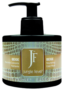 Маска питающая тонирующая для волос Jungle Fever Color Mask Beige, Бежевый 250 мл