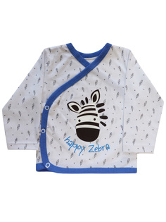 Кофта для новорожденных КотМарКот Озорная зебра р.86 белый