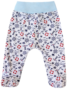 Ползунки КотМарКот К морю р.86 белый