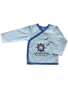Кофта для новорожденных КотМарКот К морю р.86 голубой