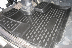 Коврики в салон Element для HYUNDAI HD-120 1999, 2 шт. полиуретан