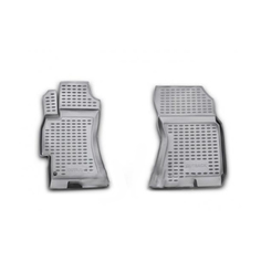 Коврики в салон Element для VW Multivan 2004, 2 шт. полиуретан, серые