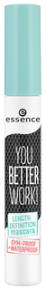 Тушь для ресниц Essence you better work! length definition 10 мл