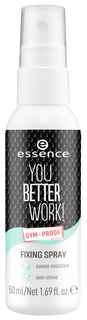 Спрей для лица Essence You better work! для фиксации макияжа 50 мл