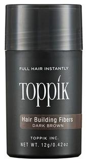 Пудра-загуститель для волос Toppik Hair Building Fibers Брюнет 12 гр