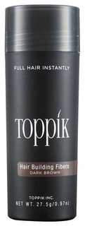 Пудра-загуститель для волос Toppik Hair Building Fibers Брюнет 27,5 гр