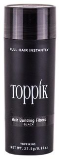 Пудра-загуститель для волос Toppik Hair Building Fibers Черный 27,5 гр