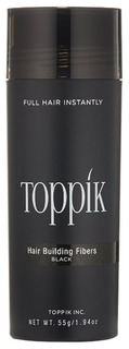 Пудра-загуститель для волос Toppik Hair Building Fibers Черный 55 гр