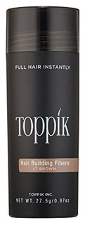 Пудра-загуститель для волос Toppik Hair Building Fibers Светло-каштановый 27,5 гр