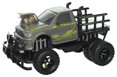 Радиоуправляемая машинка Junfa Toys YE81404 Зеленый, серый, черный