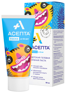 Детская зубная паста Асепта Тинс 50 мл