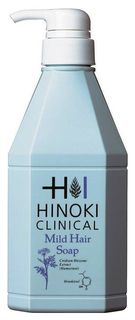 Шампунь успокаивающий шампунь с регенерирующим действием / Mild hair soap 480 мл Hinoki Clinical