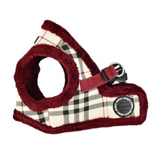 Шлейка утепленная для собак Puppia DEAN HARNESS B (на липучке) бежевая, размер S