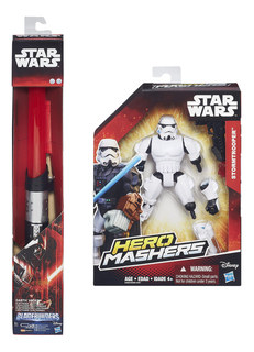 Колющее и режущее игрушечное оружие Hasbro Star Wars Световой Меч красный