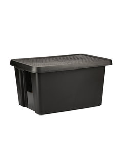 Коробка с крышкой Essentials 45л черная Curver