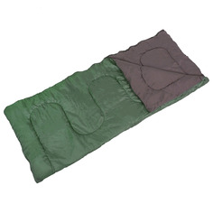 Спальный мешок Чайка СО150 зеленый, двусторонний Chaika