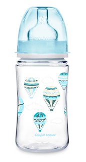 Бутылочка Canpol In the clouds PP EasyStart 35/225 240 мл 3м+ голубой