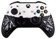 Геймпад для игровой приставки Xbox One 6CL-00002 93194 Black/White Microsoft