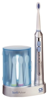 Электрическая зубная щетка CS Medica Sonic Pulsar CS-233-uv звуковая с UV дезинфектором