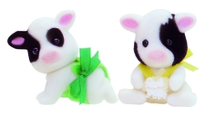 Игровой набор sylvanian families «телята-двойняшки»