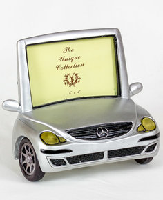 Фоторамка керамическая "Mercedes серебристый" 10х15 см Image Art