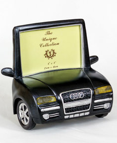 Фоторамка керамическая "Audi чёрная" автомобиль 10х15 см Image Art