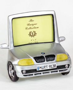 Фоторамка керамическая "BMW серебристый" 10х15 см Image Art