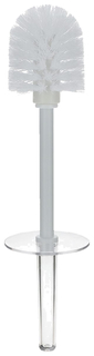 Ершик для унитаза с подставкой Tatkraft Acryl Shine 13162 Серый