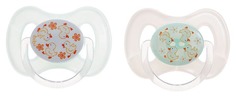 Пустышка силиконовая Bibi Natural BasicCare дуо 2 шт