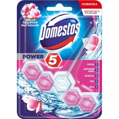 Domestos блок для очищения унитаза Domestos power 5 ледяная магнолия 55 г