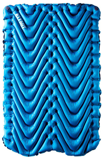Коврик туристический надувной Klymit Static V Pad Double Pad Blue