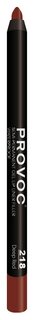 Карандаш для губ Provoc Gel Lip Liner Deep Red 218 Коричнево-красный 7 г