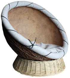 Лежак для животных Wood Panels "Николас" 55 см, цвет классический