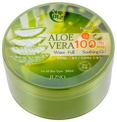 Успокаивающий гель Juno Sangtumeori Aloe 100% Soothing Gel с экстрактом алоэ 300 мл