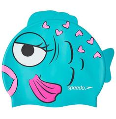 Детская шапочка для плавания Speedo Junior Seasquad Character Cap, цвет B267