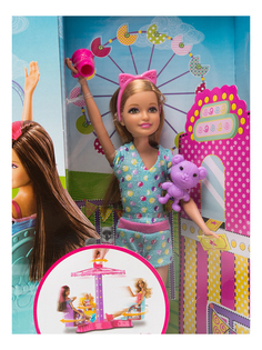 Кукла Barbie Аттракцион для сестер Барби + кукла Челси 9060X