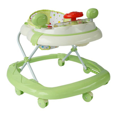 Ходунки Первые виражи, цвет: зеленый 859-GREEN Наша Игрушка