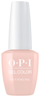 Гель-лак для ногтей OPI Gelcolor Put It In Neutral 15 мл
