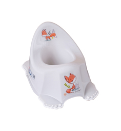 Горшок детский антискользящий Tega Лесная сказка Светло-бежевый