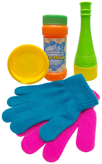 Мыльные пузыри 1 TOY 2 в 1 пенные прыгунцы Т10345