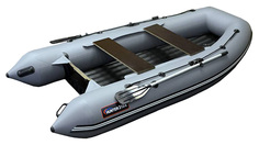 Лодка для рыбалки Хантер Hunterboat 310 А серая
